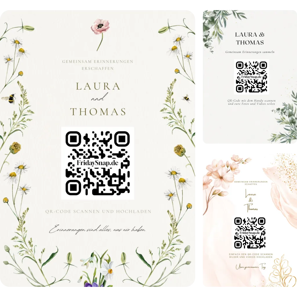 QR-Code der auf die Fotogalerie der Mitarbeiter zeigt