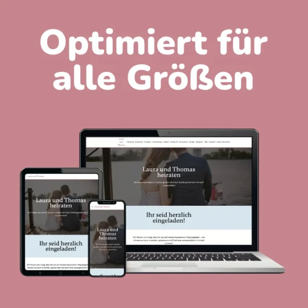 Hochzeits Website Einfach & Schnell – Bild 2